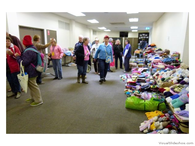 Knitted & crocheted goods donated...
