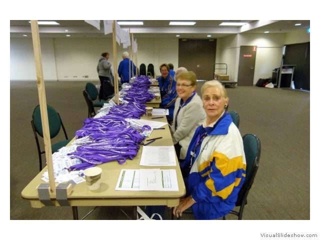 ...and waiting for the rush of registrations