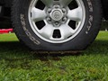 ...tide mark, not a flat tyre!